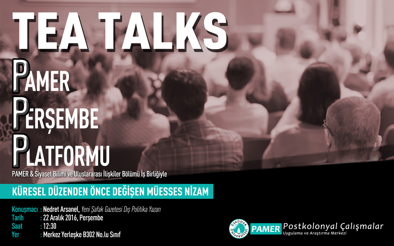 Nedret Arsanel-Küresel Düzenden Önce Değişen Müesses Nizam